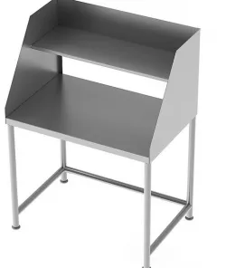Mesa de trabajo individual acero inoxidable / Stainless Steel work table