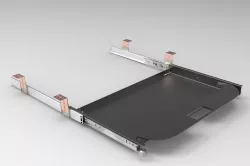 metallic keyboard tray (computer table accessories)