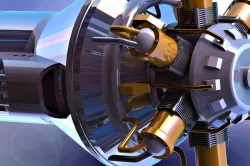 Model Plane Rotary Motor - Open to make changes and use in other projects