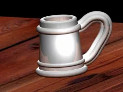 Mug Shaped Shot Glass