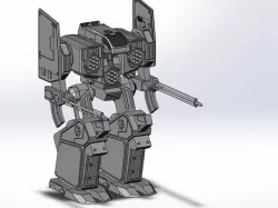 MW4 Black Heart mech