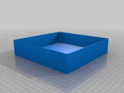 My Customized Parametric and  Project Enclosure - 200 x 200 x 40 (LxWxD)