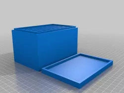 My Customized Parametric Stackable Ammo Box with Lid