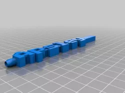 My Customized Retro Font Word Pen- Apsley
