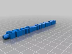 My Customized Retro Font Word Pen