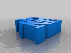 My Customized WORD Sculpture