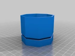OctoSaucer pot&saucer