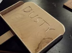 Plywood Dust Pan