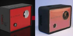Real Prototipe 3D Print Action Camera CAD/CAE/CAM