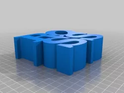 Ross Customised Word Sculpture