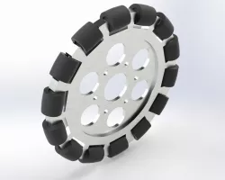 SINGLE AND DOUBLE OMNI WHEEL (OD 150mm)