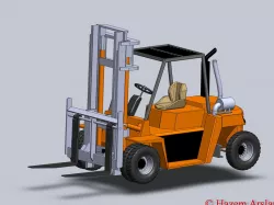 SolidWorks Forklift
