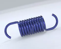 Spring for safety valve