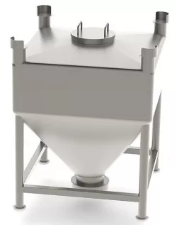 Square pallet bin / Bin cuadrado tipo pallet