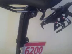 Triathlon number holder for bike