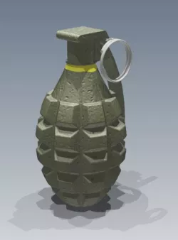 US MkII Fragmentation Grenade