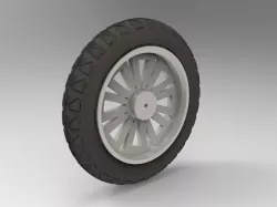 Wheel Of Mtorcycle