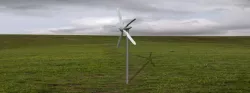 Wind Turbine Designed with Naca 2412 Airfoil