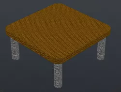 wooden table