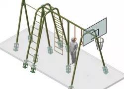 Yard athletic simulator
