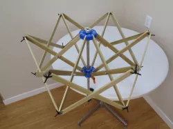 Yarn Swift with 3D Printed Hubs