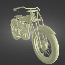 1928 Tornax 980cc JAP KTOR OHV V-Twin Engine