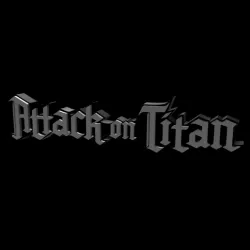 3D MULTICOLOR LOGO/SIGN - Attack on Titan