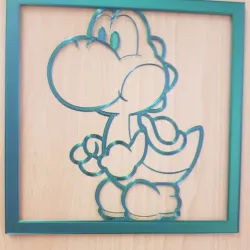 3d yoshi frame