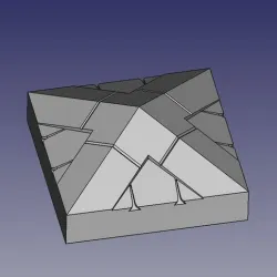 4 pitch ridge roof for Exin castles or Exin west