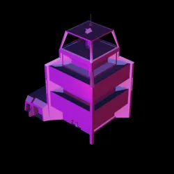 6mm Sci-fi Building