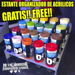 Acrylic Paint Rack NEW DESIGN! ( ETERNA, EQ, ETC )