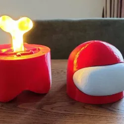 AmongUs Crewmate night lamp