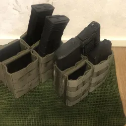 AR-15 and AK magazine pouch inserts