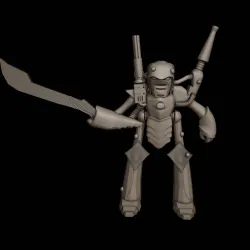 Armorcast elder knight  figure