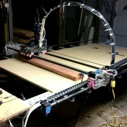 Artisan 3: Beefy edition - 4'x(Any Length) 3d printed CNC
