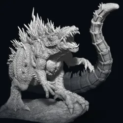 Atomic Godzilla Monster!