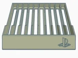 base para 10 juegos compatible ps2, ps3, ps4, ps5, dvd y psp