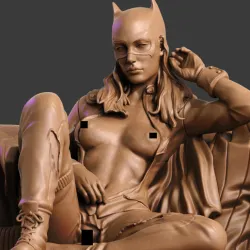 Batgirl NSFW 3D Print
