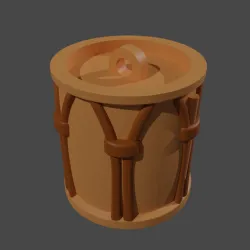 Bombo keychain