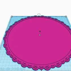 Cake Base with Cake Waves