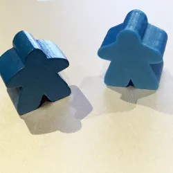 Carcassonne game figure / Meeple