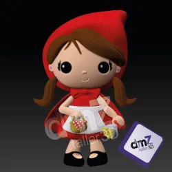 CHIBI LITTLE RED RIDING HOOD