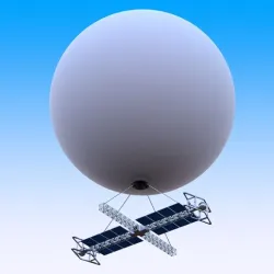 CHINESE SPY BALLOON 3D MODEL