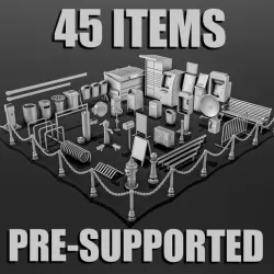 City Street Diorama Pack
