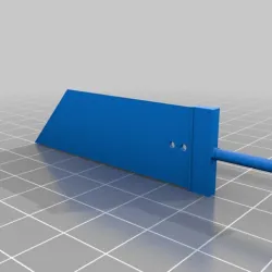 Cloud Buster Sword [Final Fantasy VII], Creo 3.0 Modeling