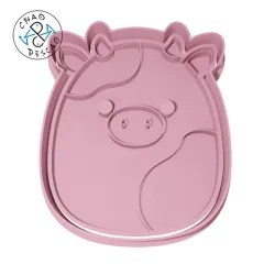 Cow - Squishmallows - Cookie Cutter - Fondant - Polymer Clay