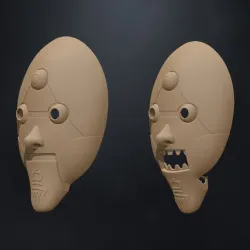 CROW CROW PUPPET MASK NARUTO CROW PUPPET MASK