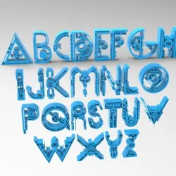 cute letters and numbers