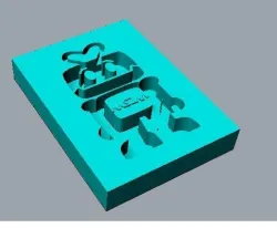Cute Robot Mold