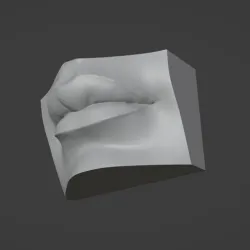 David's lips